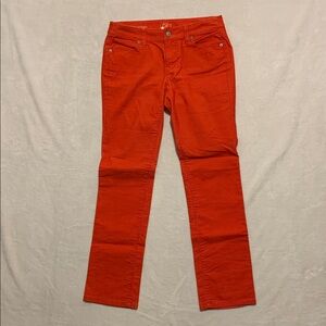 Ann Taylor LOFT Modern Straight Corduroy Pants 27 4P